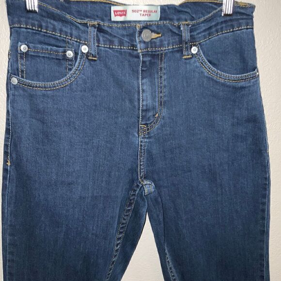 Boys Levi's 502 Regular Taper Medium wash size 16 28x28 - Picture 5 of 7